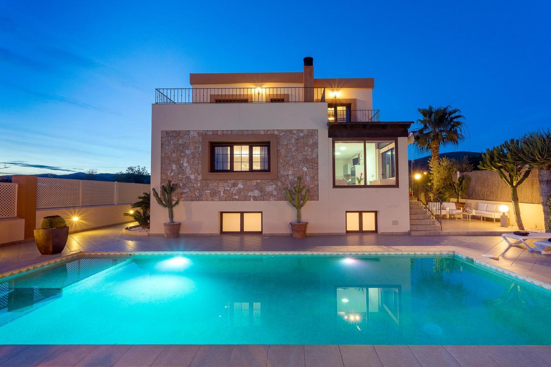 Villa Campo Sol Ibiza Bagian luar foto